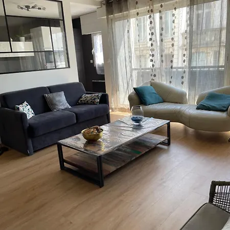 Apartament Spacieux 6 Pers Proche Centre Et Gare - Parking Prive Securise *
