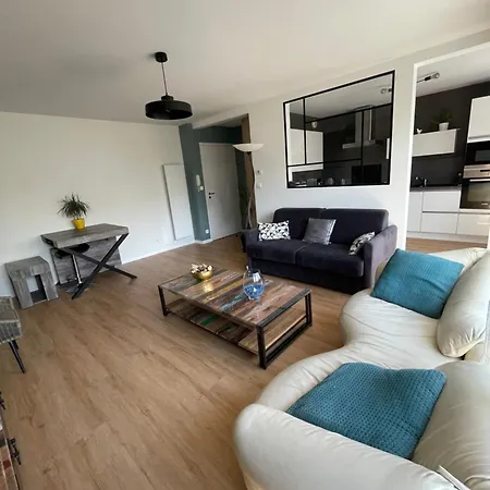 Spacieux 6 Pers Proche Centre Et Gare - Parking Prive Securise Appartement