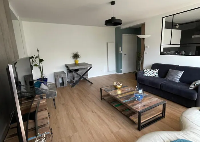 Spacieux 6 Pers Proche Centre Et Gare - Parking Prive Securise * לאבאל