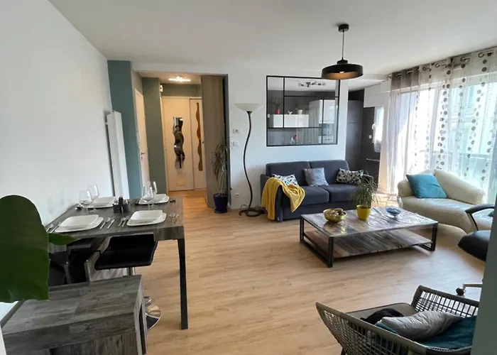 Spacieux 6 Pers Proche Centre Et Gare - Parking Prive Securise דירה *