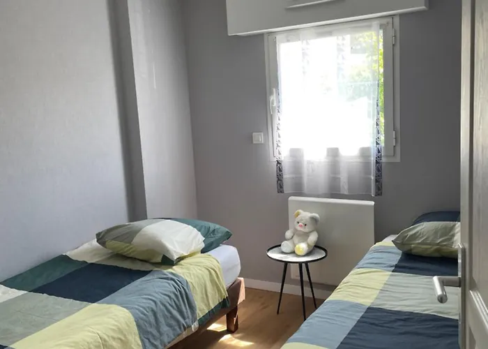 דירה Spacieux 6 Pers Proche Centre Et Gare - Parking Prive Securise לאבאל